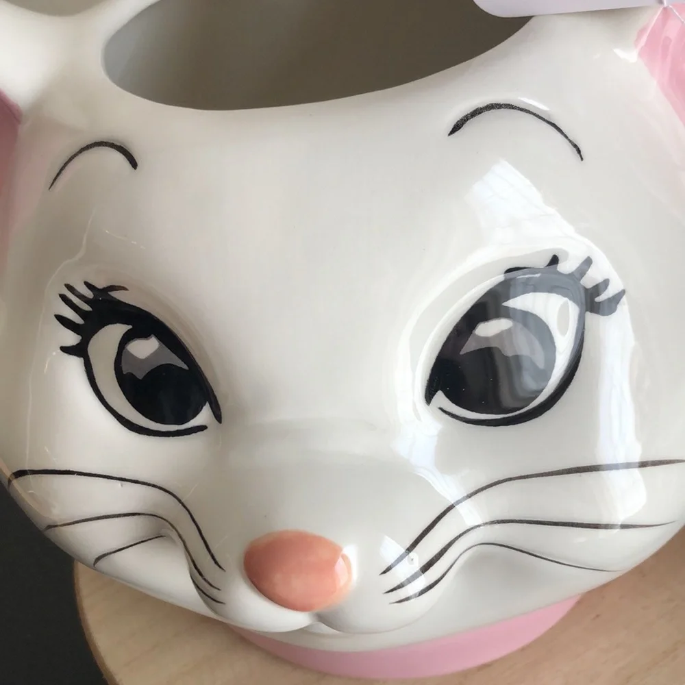 Disney MARIE The Aristocats PLANTER Pot Home Decor